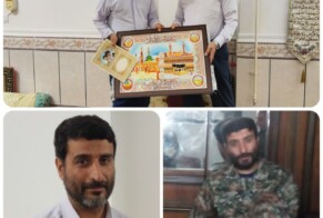 حضور در شهر گرگان جهت دیدار با رزمنده دفاع مقدس و مدافع حرم جناب آقای محمد جعفر لشکر بلوکی