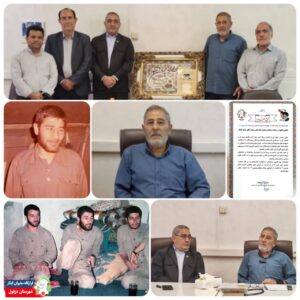 تجلیل از سردار حاج مهدی لبابیان؛ نماد ایثار و پایداری در تهران به گزارش روابط عمومی قرارگاه سفیران ایثار شهرستان دزفول، جمعی از جهادگران این قرارگاه با حضور در تهران، با جانباز سرافراز دفاع مقدس،سردار حاج مهدی لبابیان دیدار و از سالها مجاهدت و ایثار ایشان تجلیل بهعمل آوردند. رزمنده و جانباز سرافراز دفاع مقدس سردار حاج مهدی لبابیان متولد ۱۳۴۰ از سال ۱۳۵۷ فعالیت های خود را آغاز کردند و جهت مبازره با ضد انقلاب از سال ۱۳۵۸ تا نیمه سال ۱۳۵۹ در شهرهای مختلف حضور یافتند در اولین روز شروع جنگ تحمیلی، سال ۱۳۵۹ در سن ۱۹ سالگی وارد دفاع مقدس شد. در طول تمام دوران دفاع مقدس در قسمتها و مقاطع مختلف از جمله جانشین و فرمانده پایگاه بسیج،جانشین دسته،مسئول یخ رسانی معاونت تدارکات سپاه دزفول فتح المبین، مسئول خدمات فنی و مهندسی و مسئول قسمت موتوری تیپ و لشکر هفت حضرت ولیعصر(عج)به مدت ۹۸ ماه نقش آفرینی کردند سردار لبابیان بعد از دفاع مقدس از آبان ۱۳۶۷ تا پایان سال ۱۳۸۹ در قسمت های مختلف آماد پشتیبانی در رده های ستاد مشترک سپاه،وزارت دفاع و پشتیبانی نیروهای مسلح،ستاد کل نیروهای مسلح و...حضور فعال داشته است سردار لبابیان در طول دفاع مقدس در مناطق آبادان،خیبر،بدر و والفجر هشت مجروح و مفتخر به درجه جانبازی و جانباز هفتاد درصد میباشند. قرارگاه سفیران ایثار در راستای ترویج فرهنگ ایثار و تکریم مجاهدان، تاکنون موفق به برگزاری ۳۵۷ دیدار مردمی شده است، از جمله: - دیدارهای شهری: ۲۲۳ مورد - شهرستانی: ۸۷ مورد - استانی: ۱۴ مورد - کشوری: ۳۸ مورد روابط عمومی قرارگاه سفیران ایثار دزفول #ایثار #جانباز #رزمنده